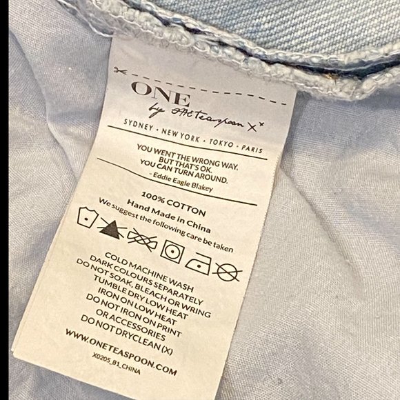 Free People One Teaspoon Outlaw Boyfriend Short - Picture 5 of 9